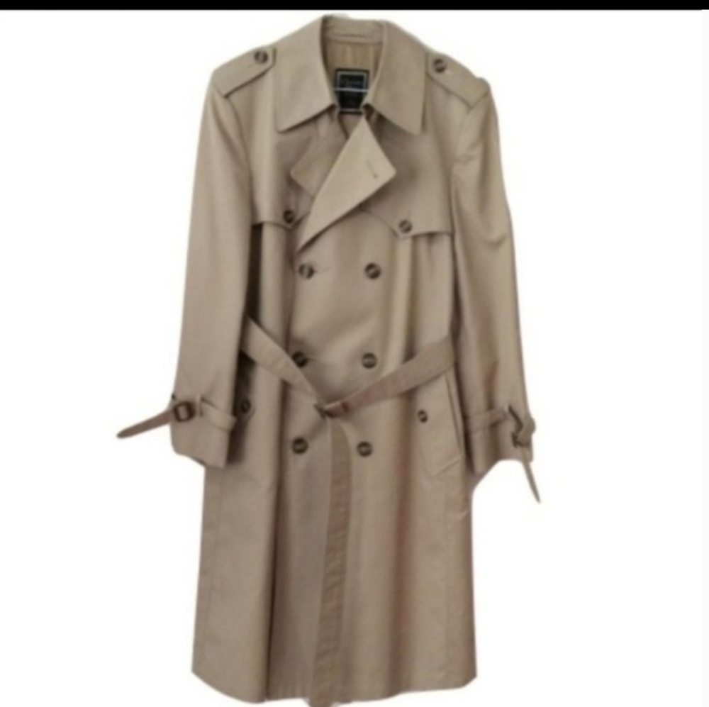 CHRISTIAN DIOR MONESIUR BELTED TRENCH COAT